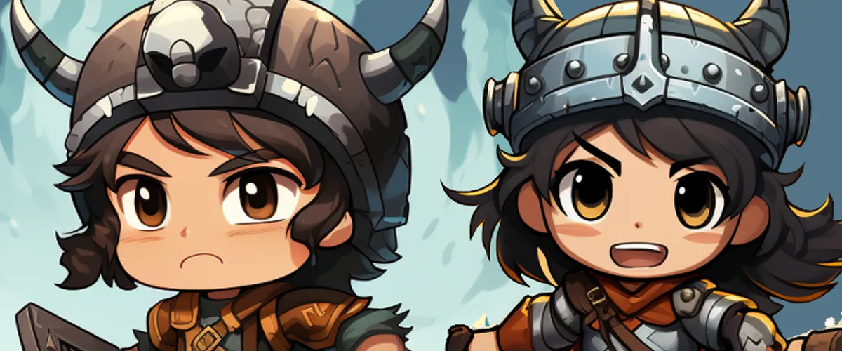 image of two welcoming vikings